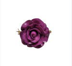 Resin Brooch in the Shape of a Rose for your Shawl. Bougainvillea